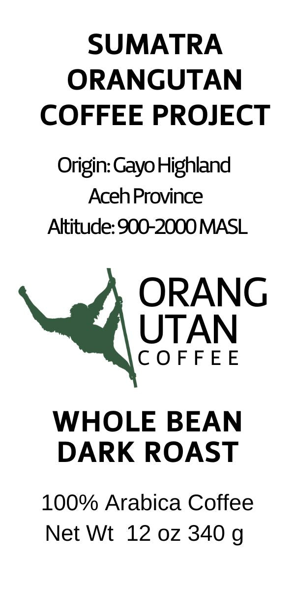Sumatra Orangutan Coffee Project (Indonesia)