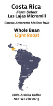 Load image into Gallery viewer, Costa Rica Las Lajas Micromill | Honey Processed Coffee